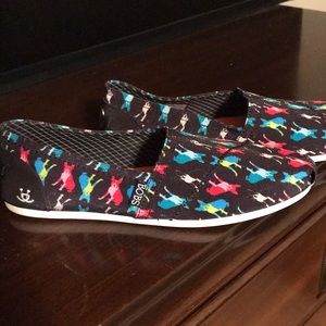 Skechers Bobs for Dogs slide on memory foam shoes